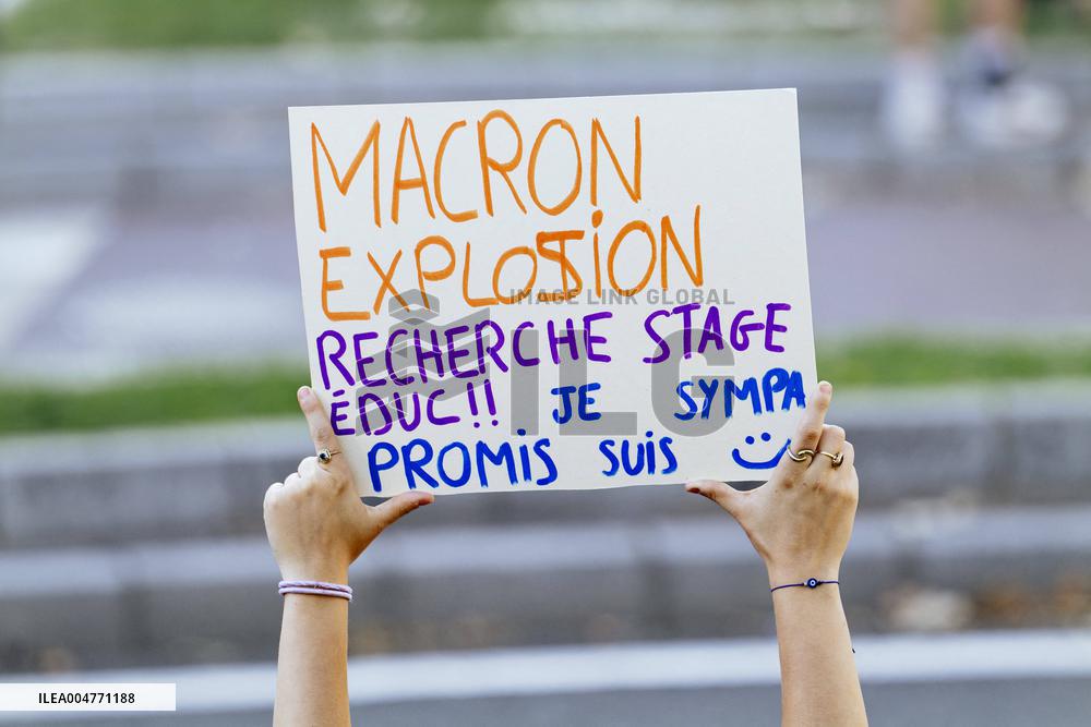 Inter-Union Mobilization in Toulouse - France