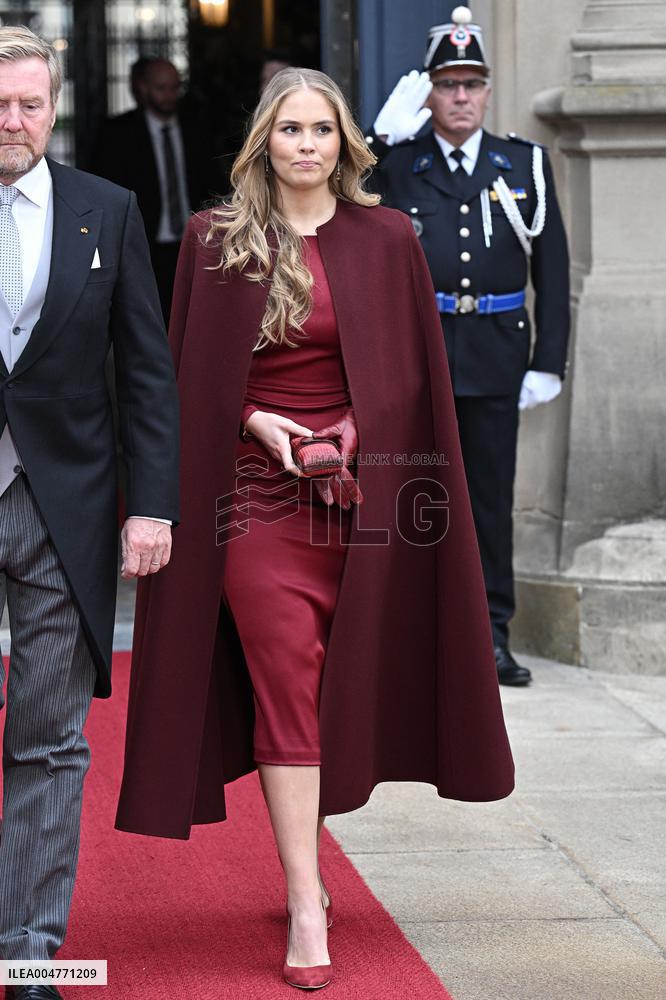 Abdication Ceremony of Luxembourg's Grand Duke Henri - Luxembourg