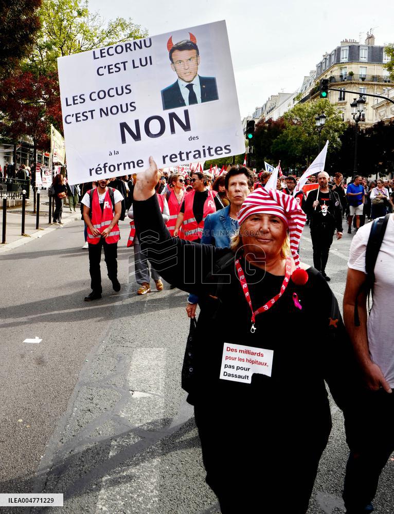 National Demonstration Against Austerity - Paris