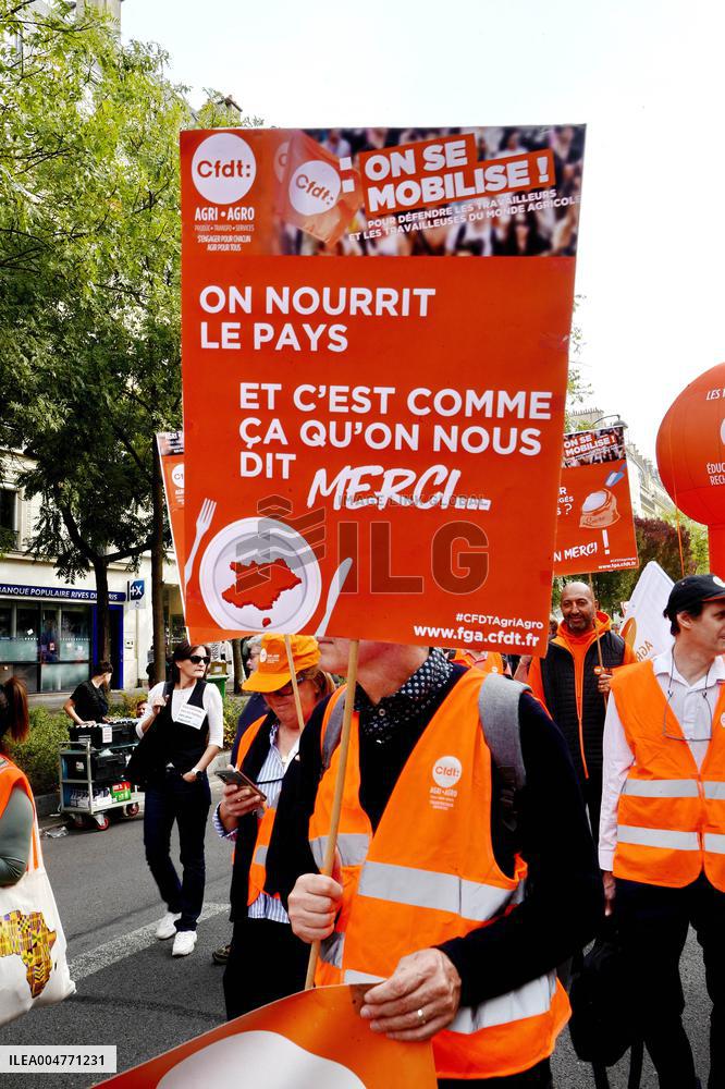 National Demonstration Against Austerity - Paris