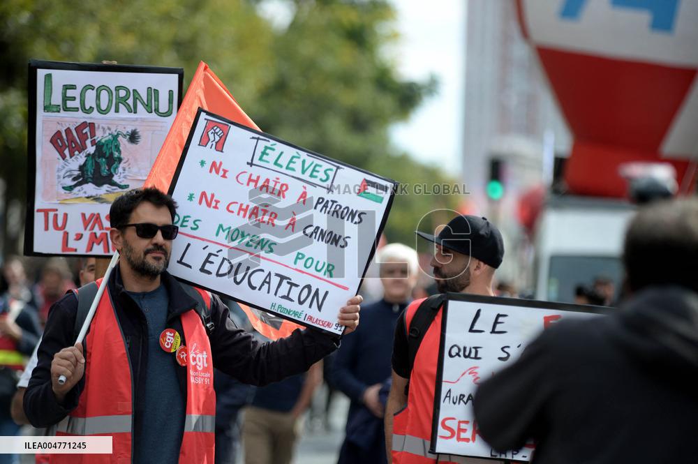 National Demonstration Against Austerity - Paris