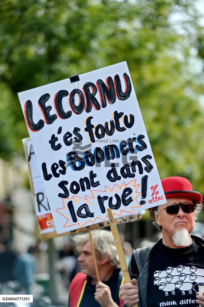 National Demonstration Against Austerity - Paris