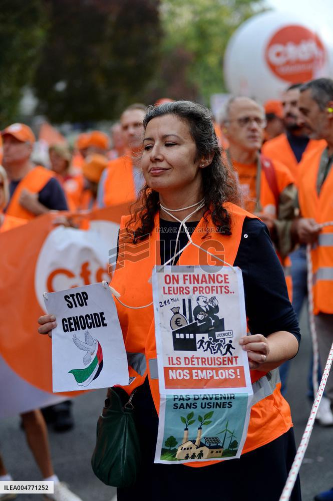 National Demonstration Against Austerity - Paris