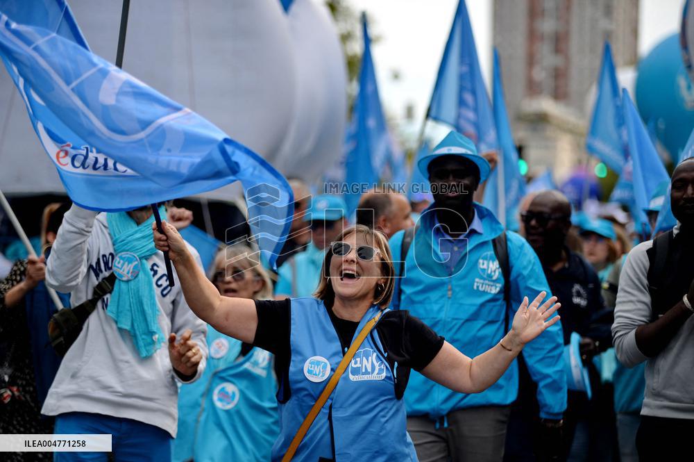 National Demonstration Against Austerity - Paris