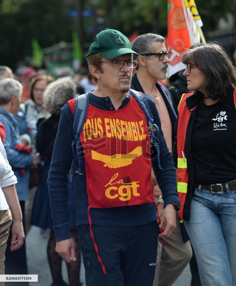 National Demonstration Against Austerity - Paris