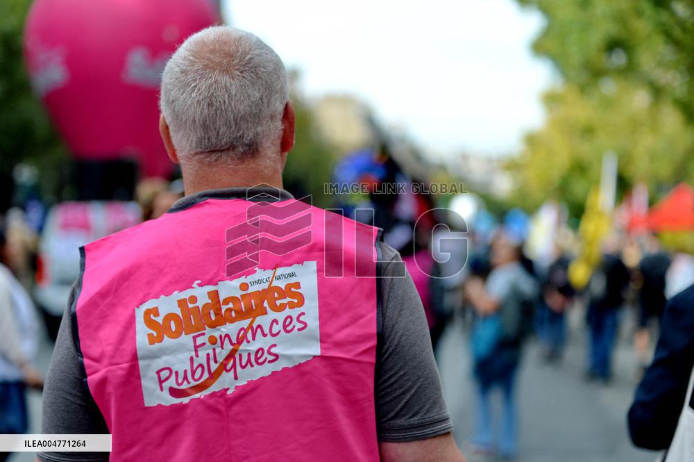 National Demonstration Against Austerity - Paris