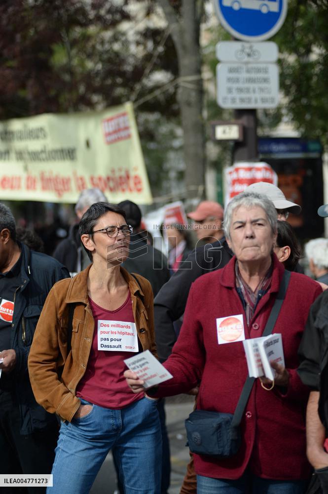 National Demonstration Against Austerity - Paris