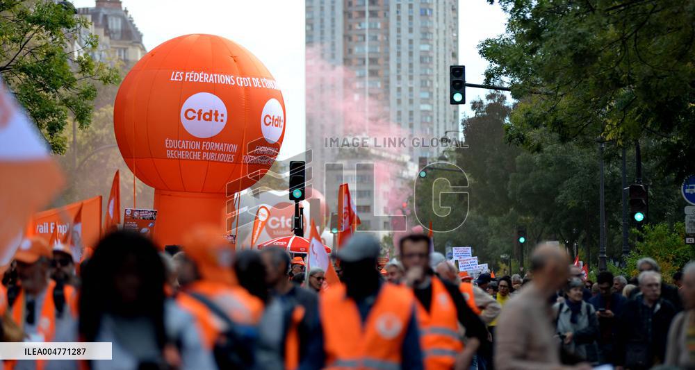 National Demonstration Against Austerity - Paris