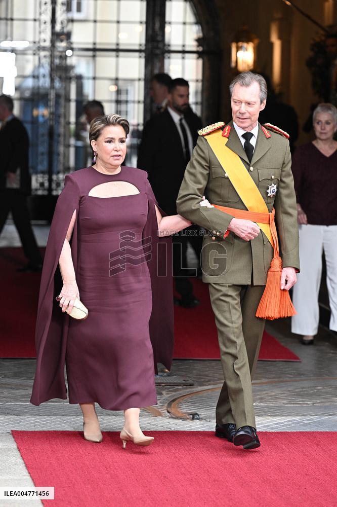Abdication Ceremony of Luxembourg's Grand Duke Henri - Luxembourg
