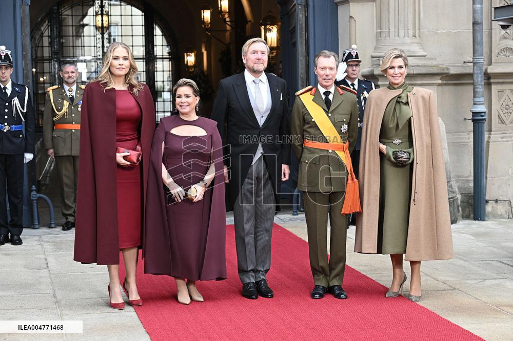 Abdication Ceremony of Luxembourg's Grand Duke Henri - Luxembourg