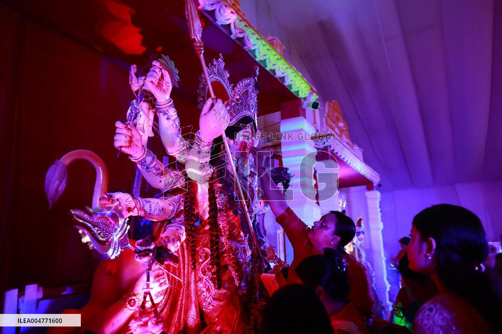 Durga Puja Festival Ends with Immersion of Idols - India