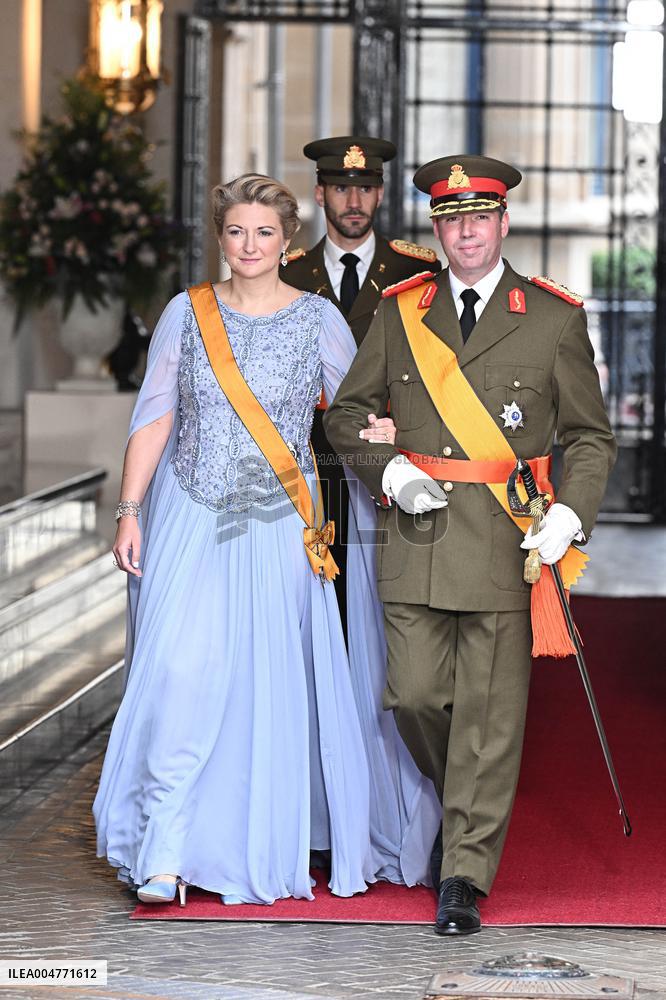 Abdication Ceremony of Luxembourg's Grand Duke Henri - Luxembourg