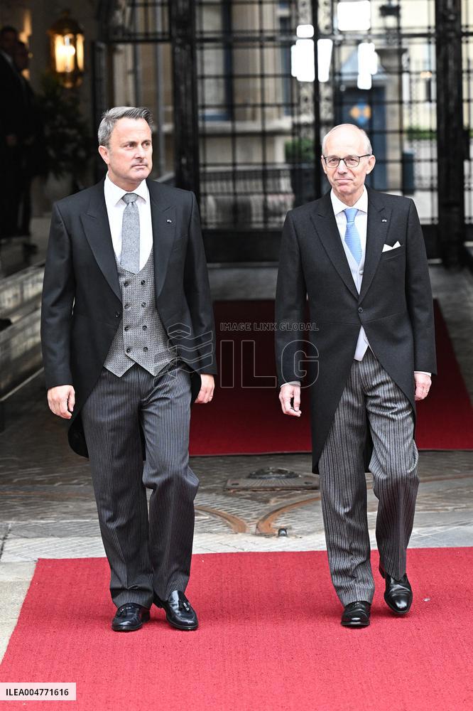 Abdication Ceremony of Luxembourg's Grand Duke Henri - Luxembourg
