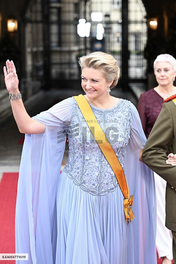 Abdication Ceremony of Luxembourg's Grand Duke Henri - Luxembourg