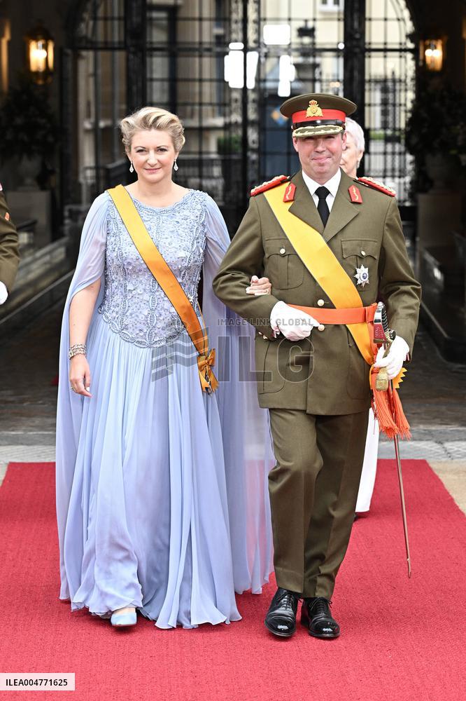 Abdication Ceremony of Luxembourg's Grand Duke Henri - Luxembourg