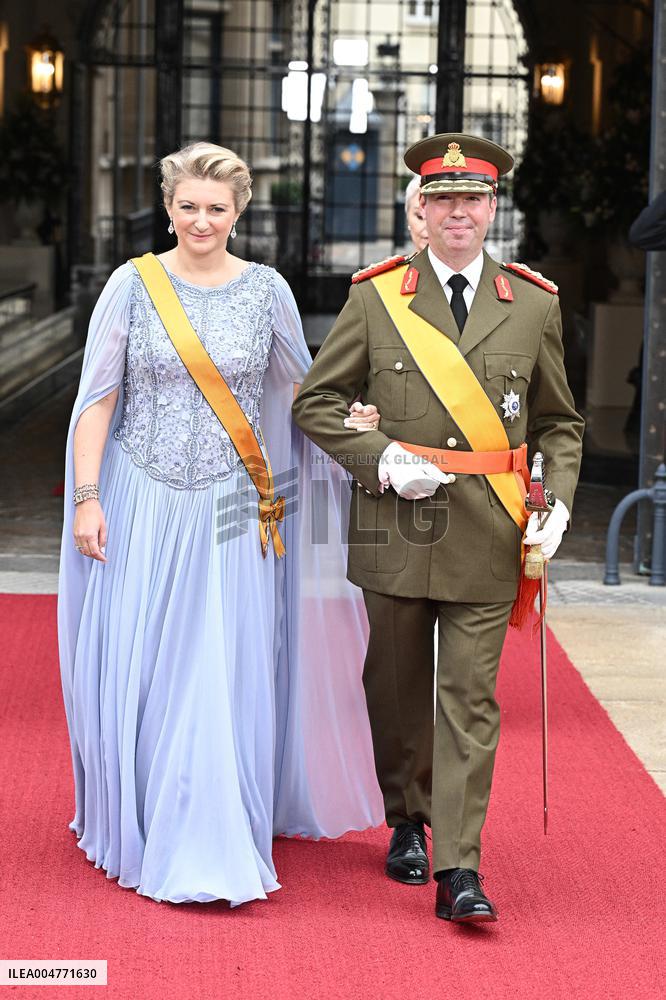 Abdication Ceremony of Luxembourg's Grand Duke Henri - Luxembourg