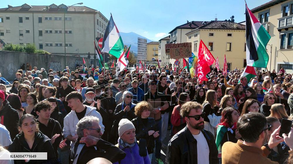 General Strike March for the Global Sumud Flotilla and for Gaza - Italy