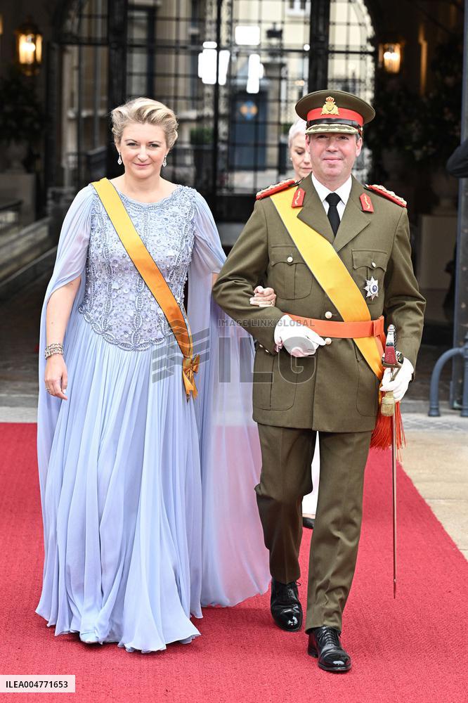 Abdication Ceremony of Luxembourg's Grand Duke Henri - Luxembourg