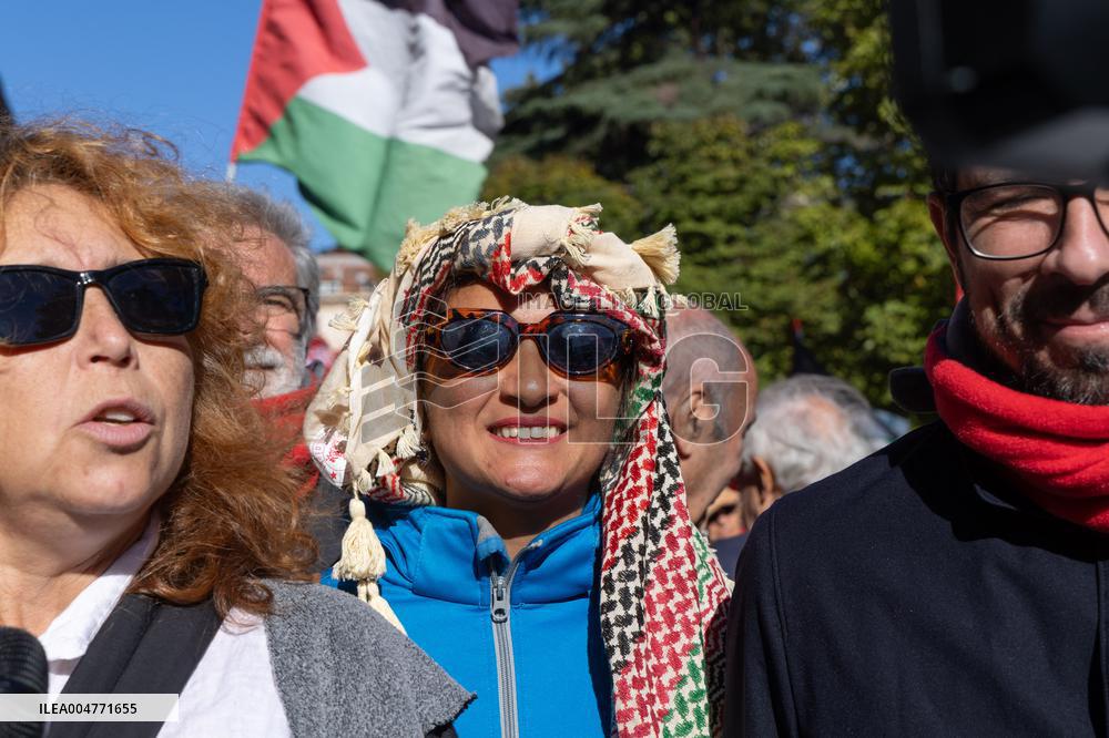 General Strike March for the Global Sumud Flotilla and for Gaza - Italy