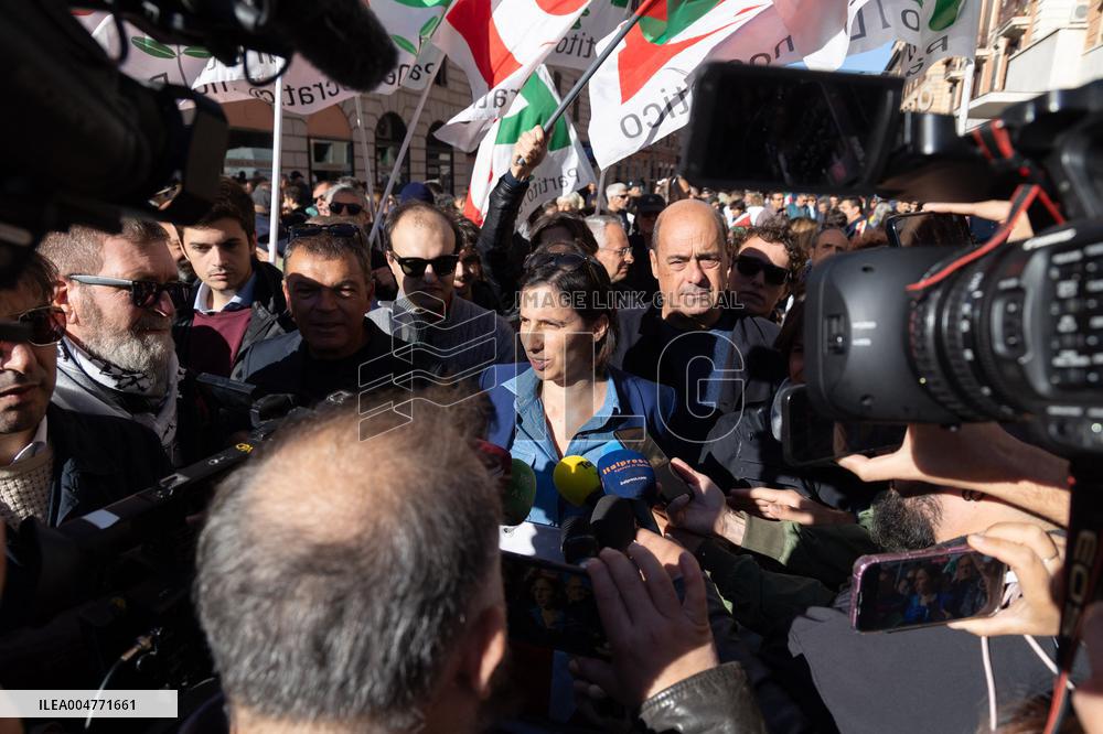 General Strike March for the Global Sumud Flotilla and for Gaza - Italy