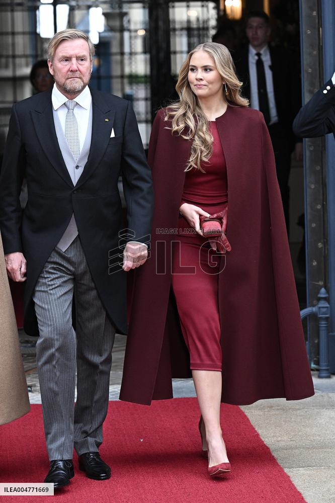 Abdication Ceremony of Luxembourg's Grand Duke Henri - Luxembourg