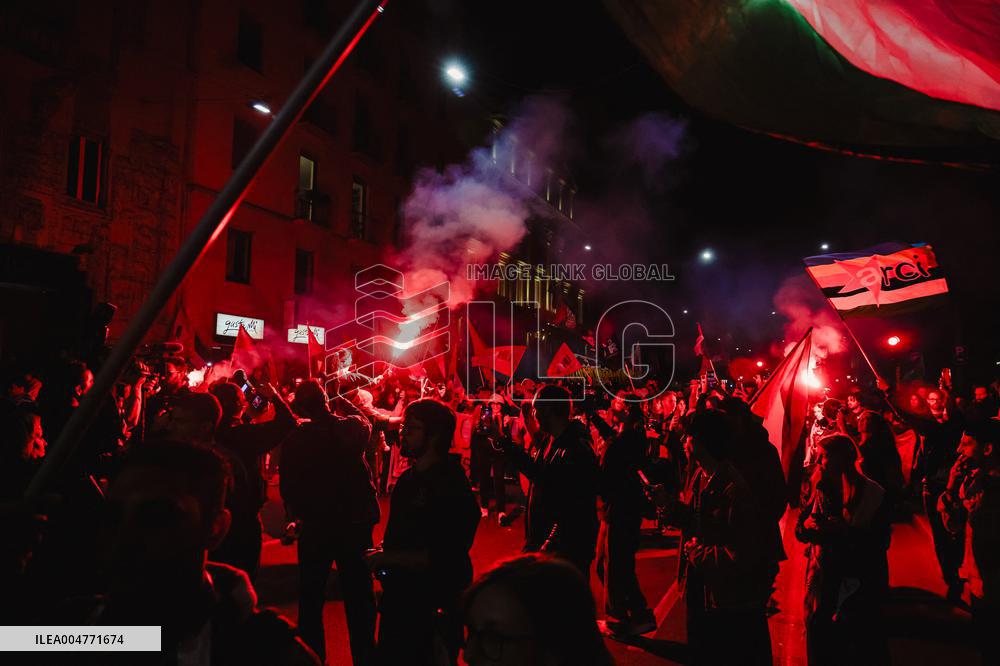 General Strike March for the Global Sumud Flotilla and for Gaza - Italy