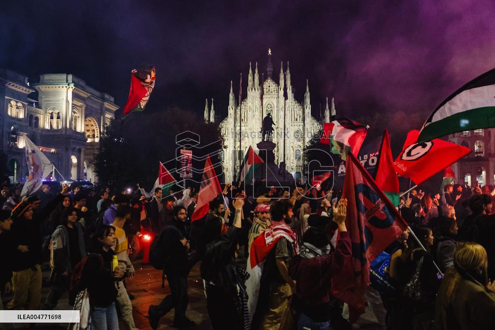 General Strike March for the Global Sumud Flotilla and for Gaza - Italy