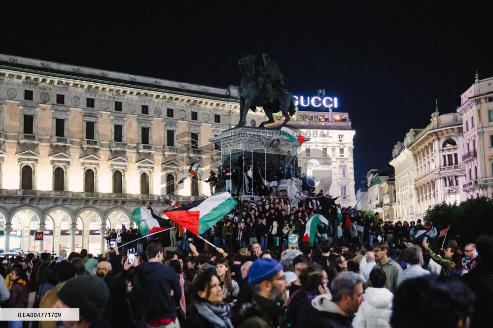 General Strike March for the Global Sumud Flotilla and for Gaza - Italy