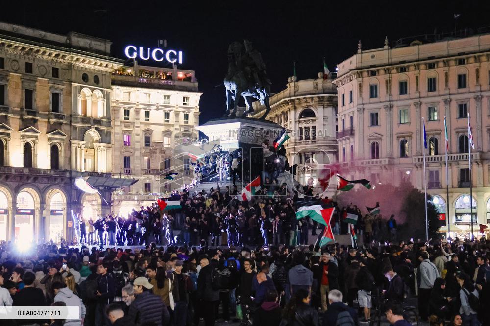 General Strike March for the Global Sumud Flotilla and for Gaza - Italy
