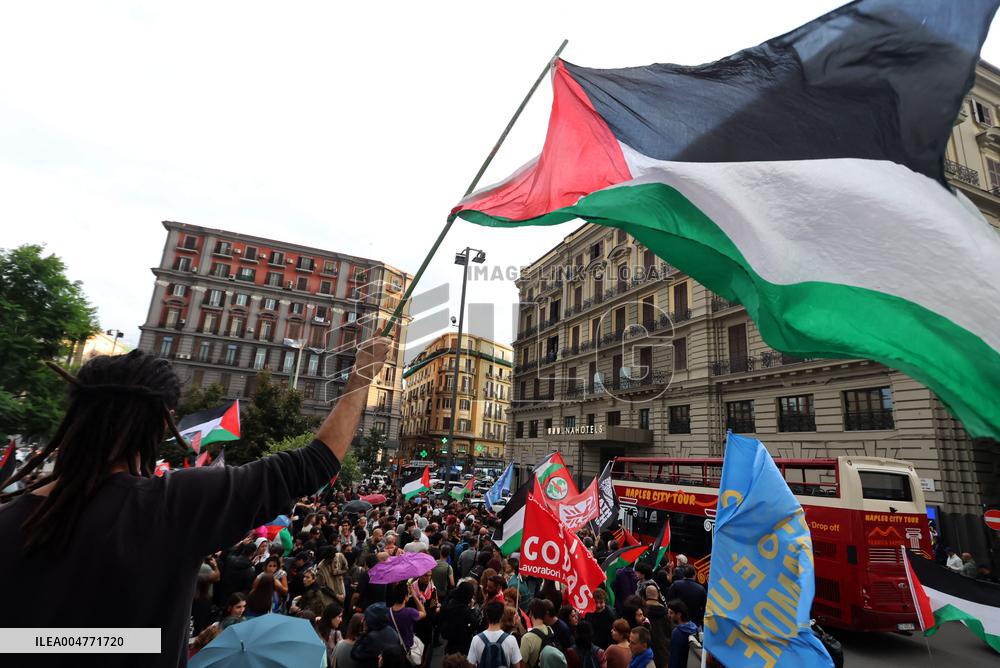 General Strike March for the Global Sumud Flotilla and for Gaza - Italy