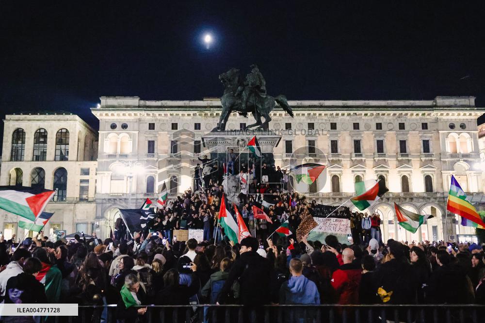 General Strike March for the Global Sumud Flotilla and for Gaza - Italy