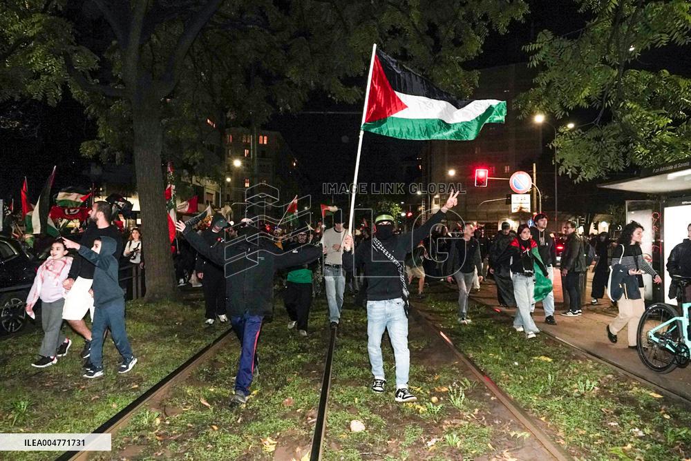 General Strike March for the Global Sumud Flotilla and for Gaza - Italy