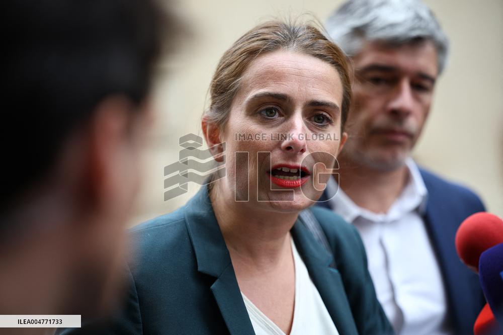 The Ecologists Party Meets PM Lacornu - Paris