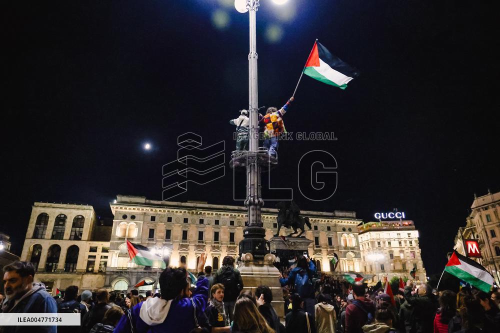 General Strike March for the Global Sumud Flotilla and for Gaza - Italy