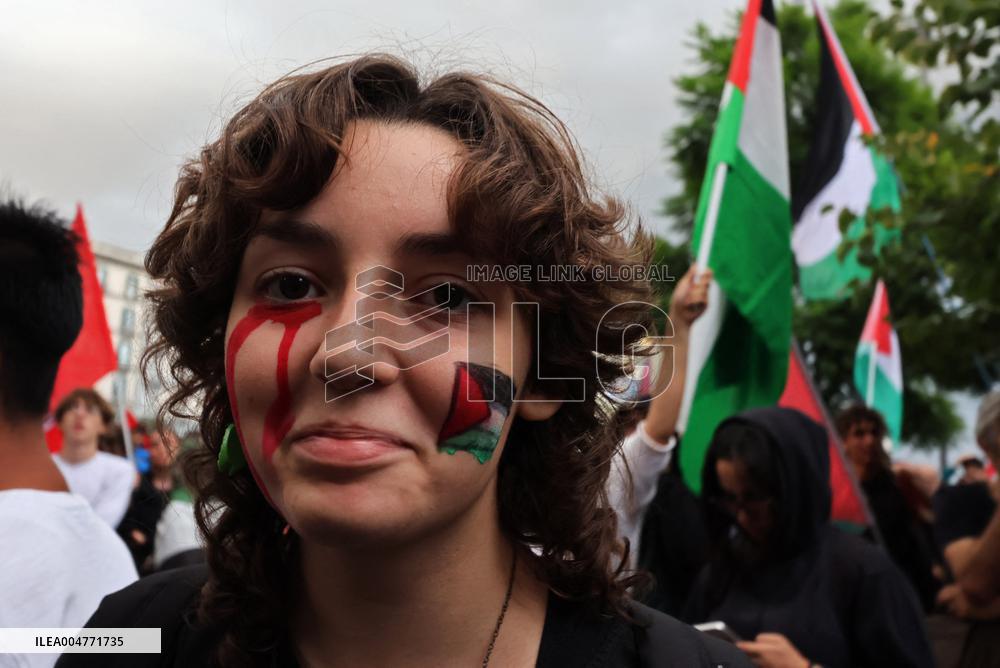General Strike March for the Global Sumud Flotilla and for Gaza - Italy