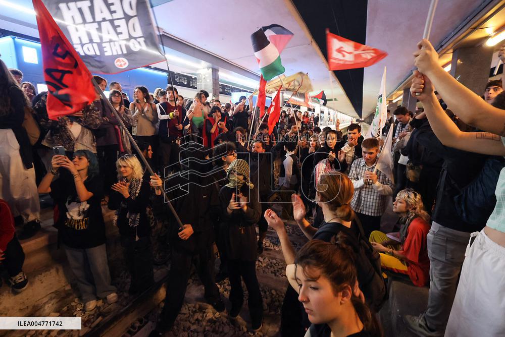 General Strike March for the Global Sumud Flotilla and for Gaza - Italy