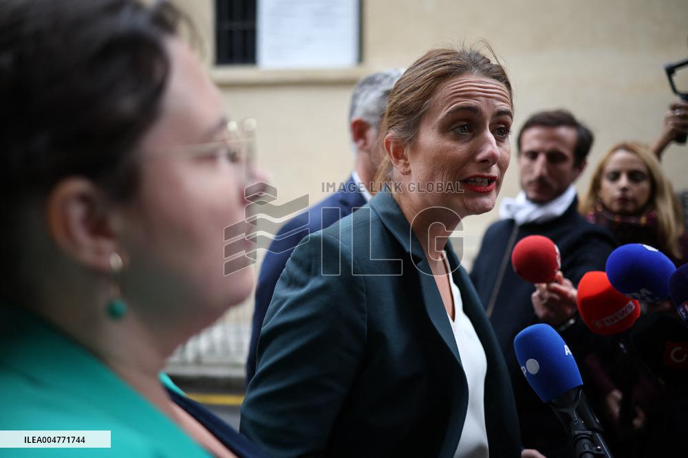 The Ecologists Party Meets PM Lacornu - Paris