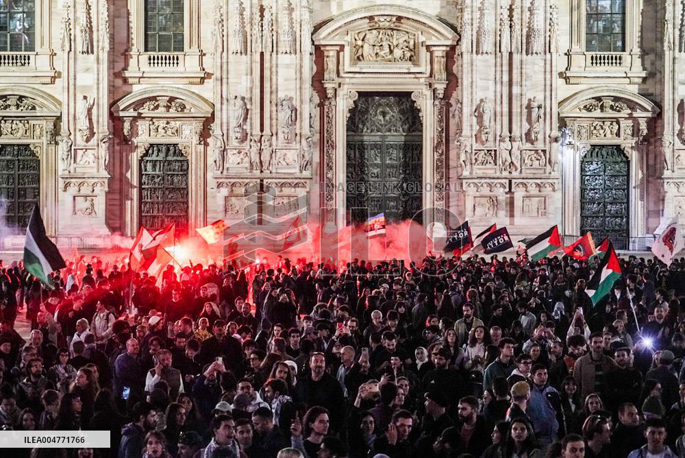 General Strike March for the Global Sumud Flotilla and for Gaza - Italy