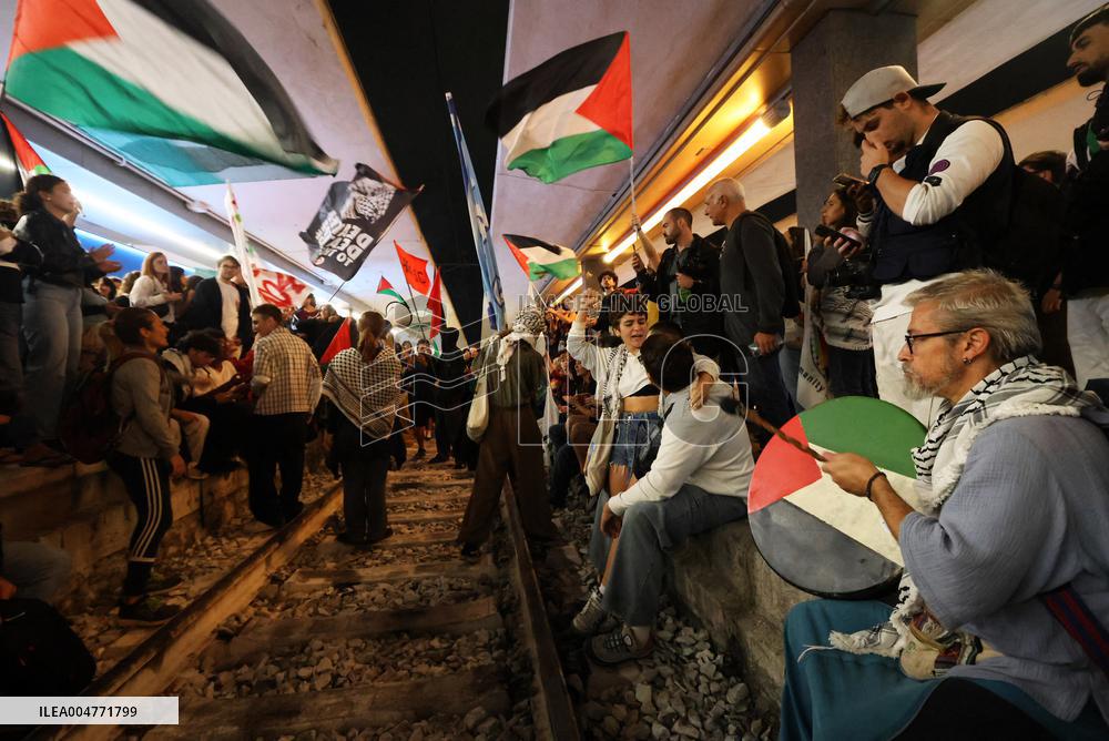 General Strike March for the Global Sumud Flotilla and for Gaza - Italy