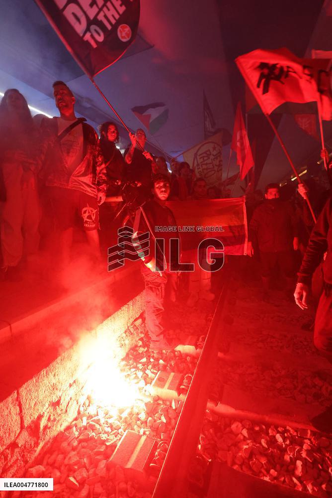General Strike March for the Global Sumud Flotilla and for Gaza - Italy