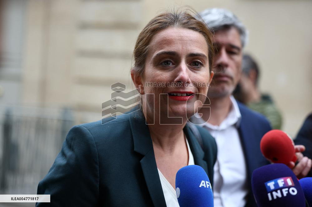 The Ecologists Party Meets PM Lacornu - Paris