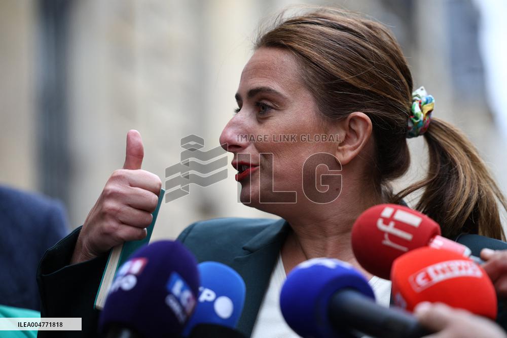 The Ecologists Party Meets PM Lacornu - Paris