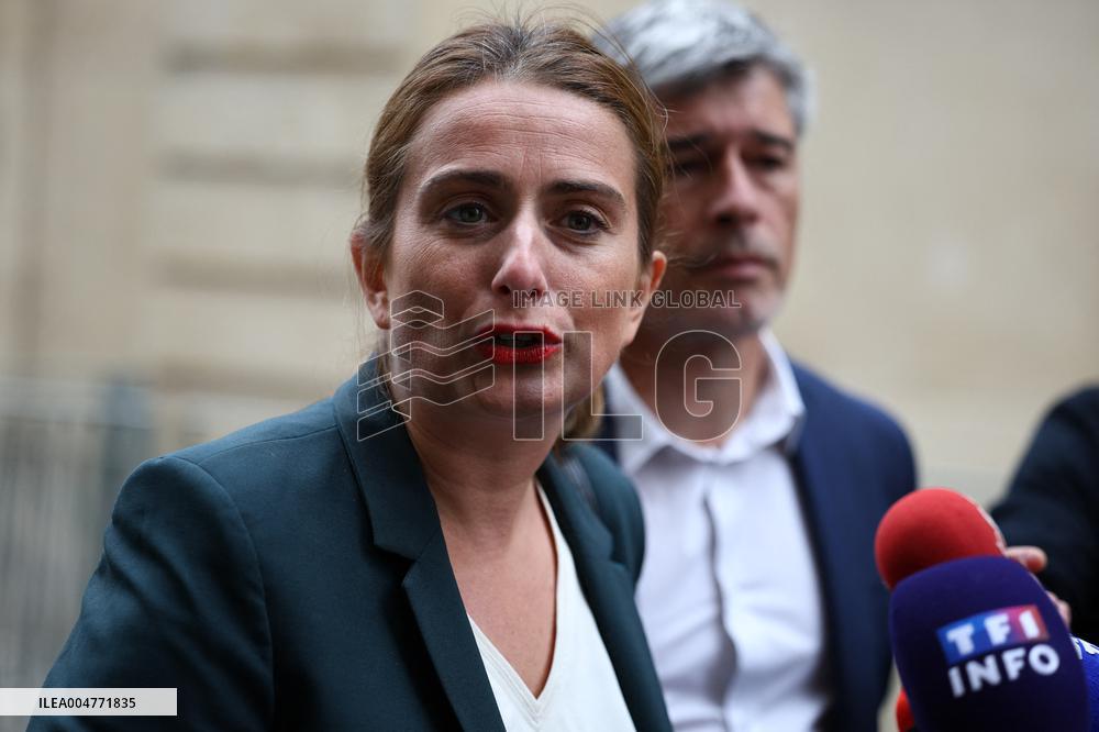 The Ecologists Party Meets PM Lacornu - Paris