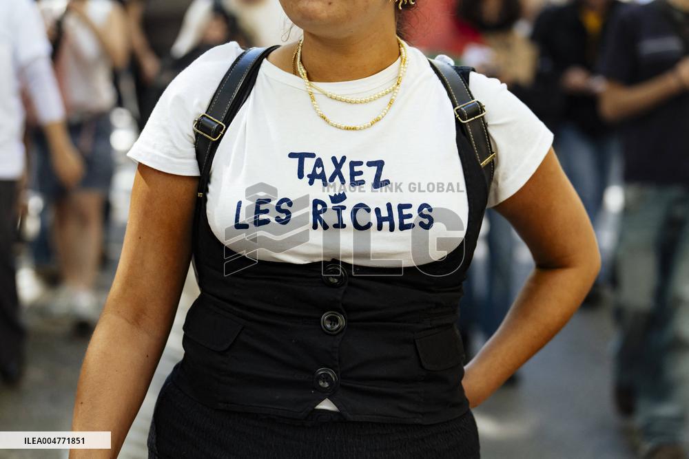 Inter-Union Mobilization in Toulouse - France