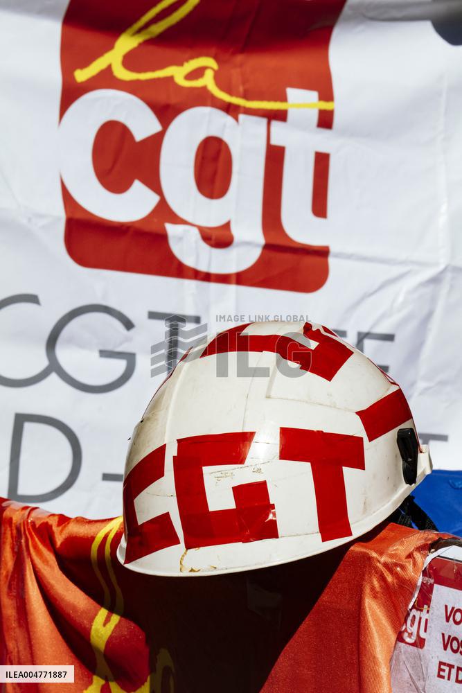 Inter-Union Mobilization in Toulouse - France