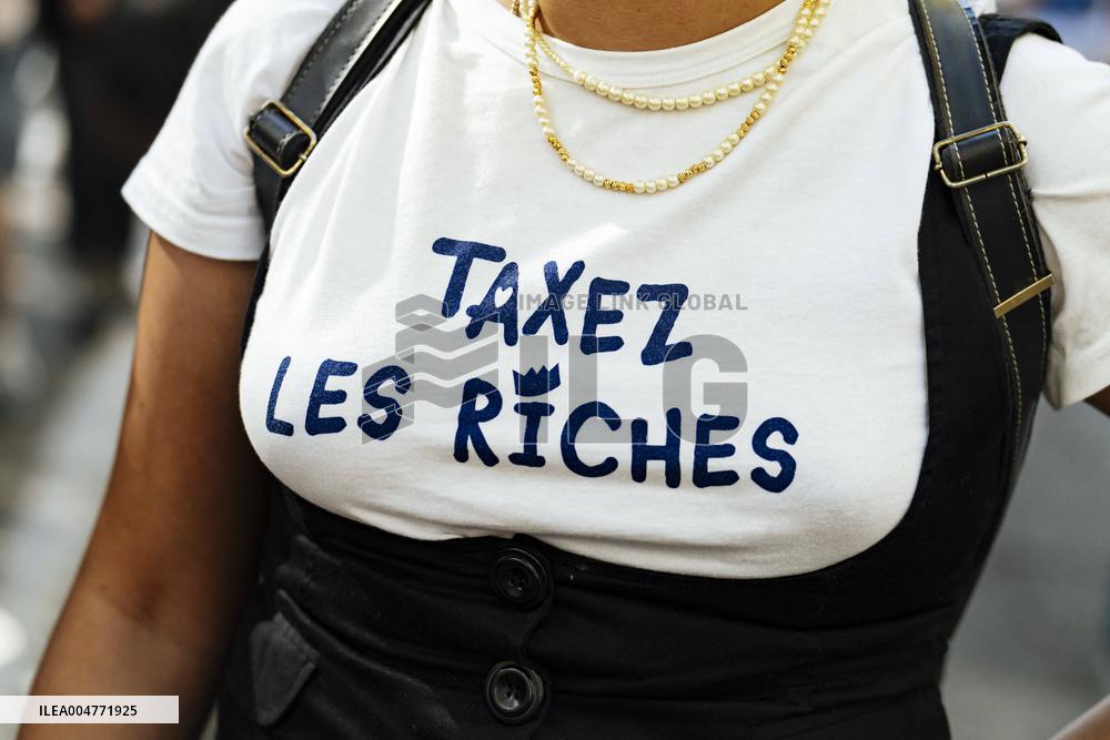 Inter-Union Mobilization in Toulouse - France