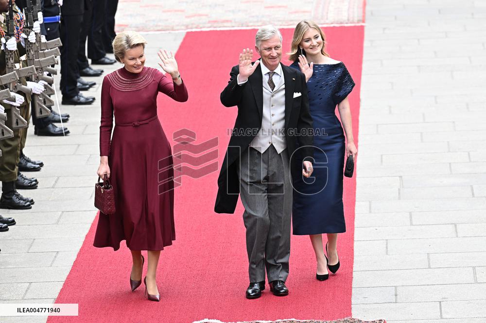 Abdication Ceremony of Luxembourg's Grand Duke Henri - Luxembourg