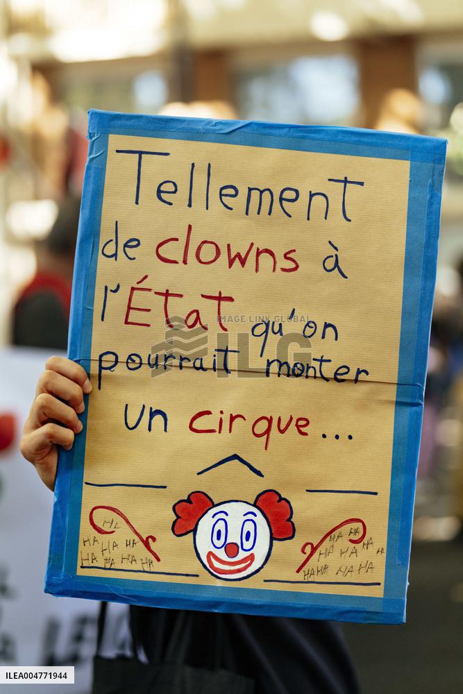 Inter-Union Mobilization in Toulouse - France