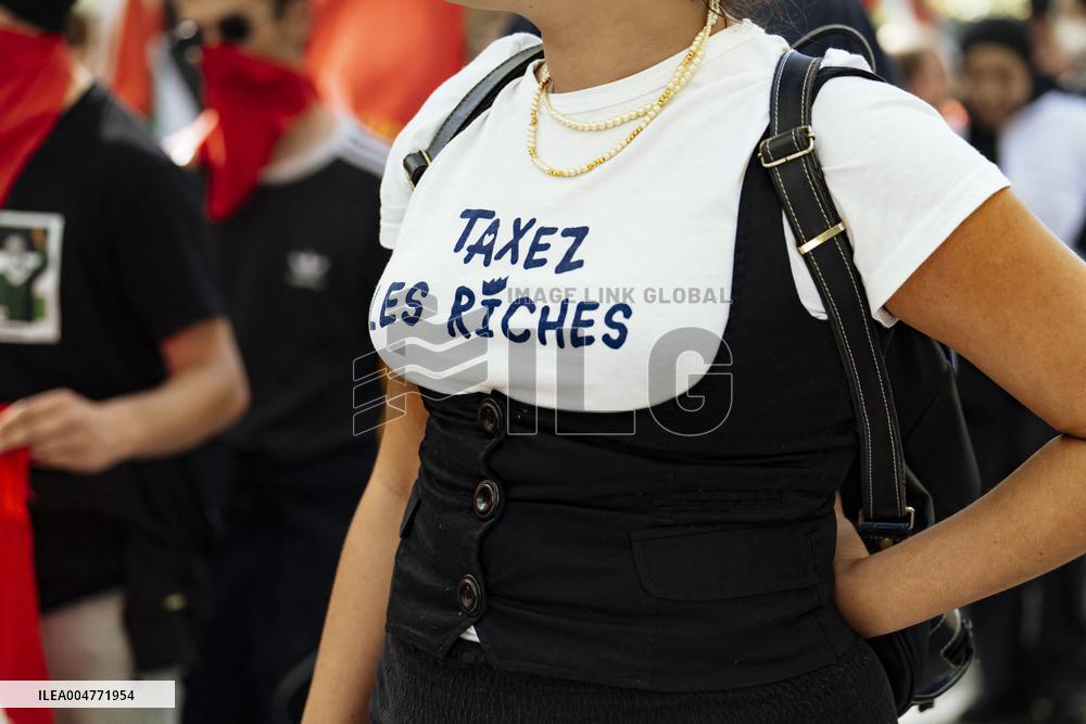 Inter-Union Mobilization in Toulouse - France