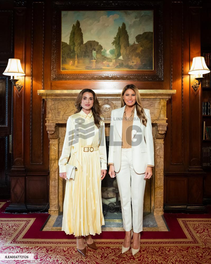 Queen Rania of Jordan During UNGA Week - NYC